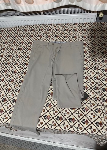 Trendyol & Milla Bej Duz Kesim Pantolon Slim Fit S Ve M Giyenlere Olur