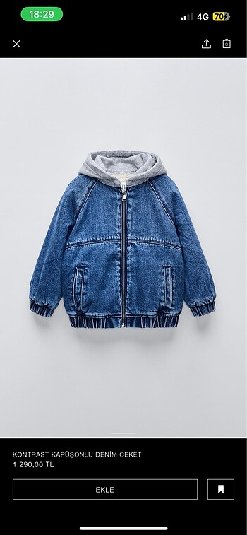 Zara ceket