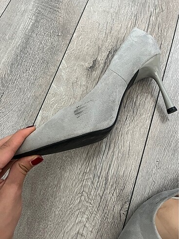 41 Beden gri Renk Zara topuklu ayakkabı