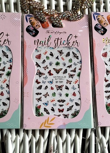 Tırnak Stıker & Tırnak Süsü 