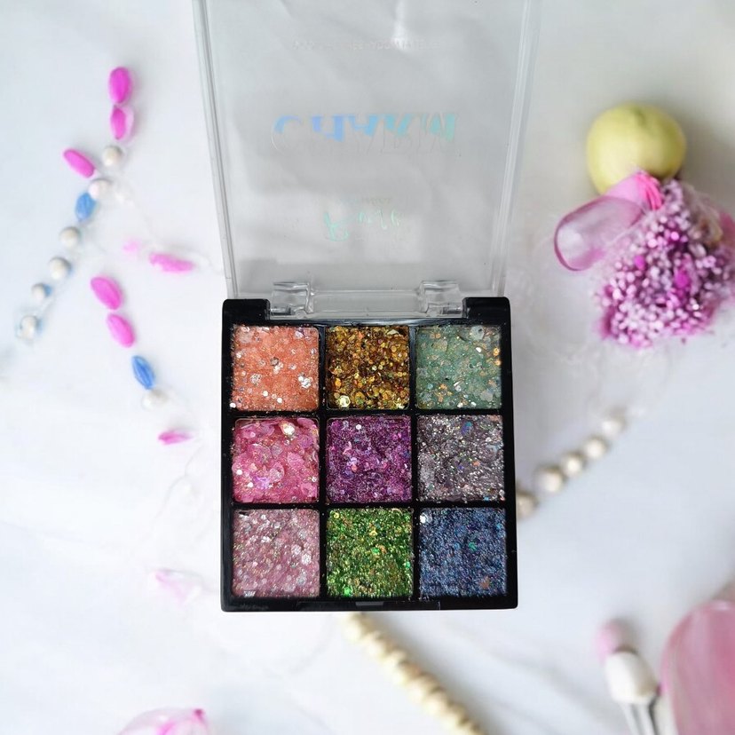 Glitter 9'lu Far Paleti - Görsel 2