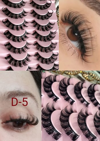 3D Volümde Takma Kirpik - Görsel 5