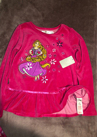 7-8 yaş kız çocuk pijama, Rapunzel, Disney Store