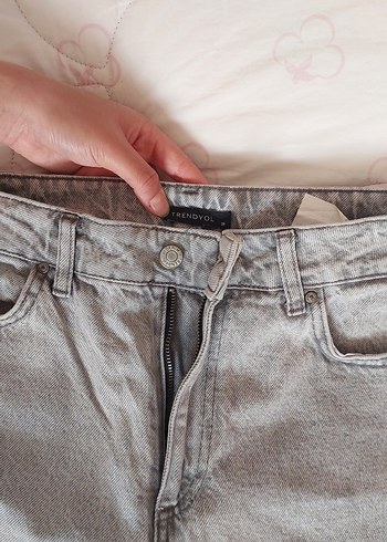 Trendyol & Milla Acik Gri Denim Jean