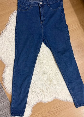 Defacto Koyu Mavi Defacto Marka Kadin Dar Kesim Denim Jean