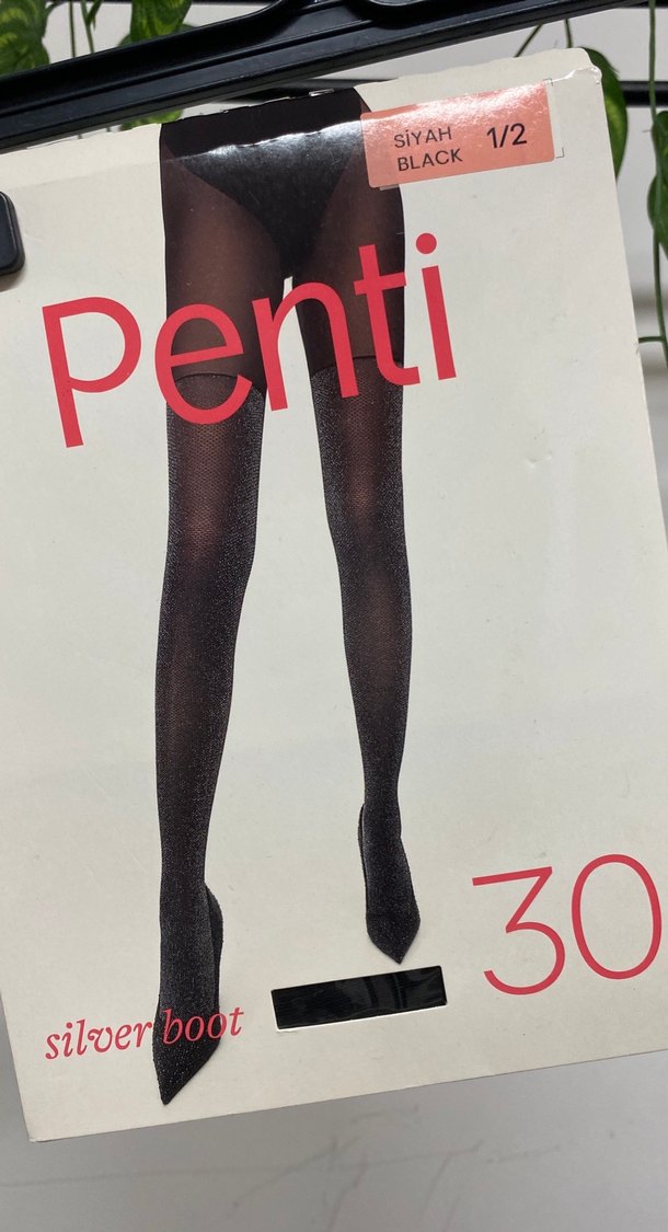 Penti Siyah Kadın Çorap - Görsel 2