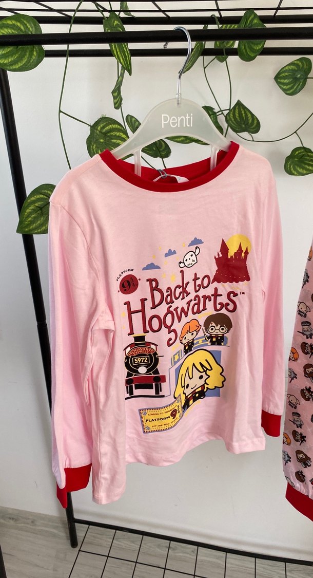 Penti Pembe harry potter Baskılı Çocuk Pijama Takımı 3-4 yas - Görsel 2