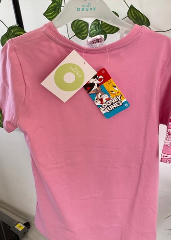 Penti Kız Çocuk Pembe Looney Tunes Pijama Takımı 7-8Yaş - Görsel 4