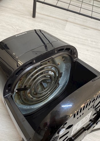 Philips Siyah Elektrikli Izgara ve Fritöz Airfryer - Görsel 3