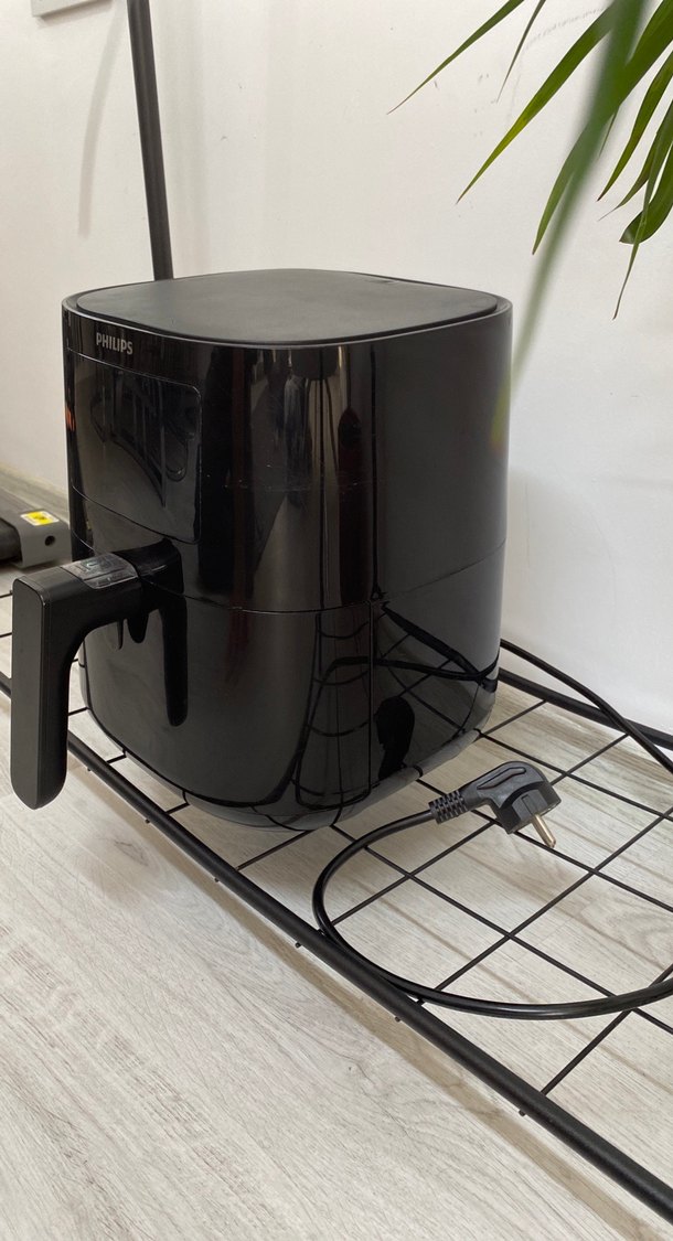 Philips Siyah Elektrikli Izgara ve Fritöz Airfryer - Görsel 5