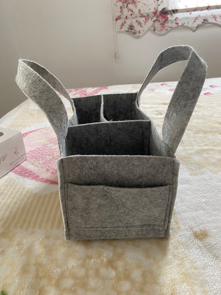 Gri Bebek Bakım Çantası - Görsel 3