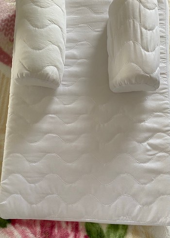 Beyaz Bebek reflü Uyku Minderi ve Destek Yastıkları - Görsel 2