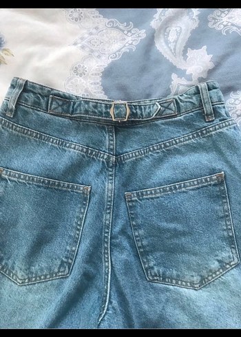 Defacto Acik Mavi Yuksek Bel Denim Jean