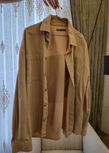 Koton Bej Oversize Gomlek