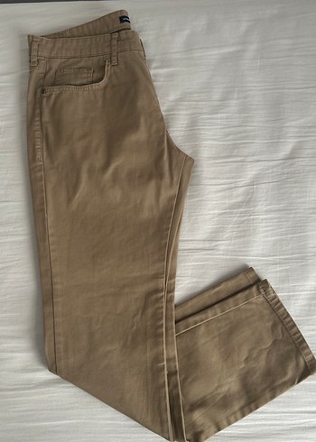 LC Waikiki Bej Duz Kesim Pantolon