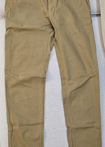 Mango He Bej Slim Fit Pantolon