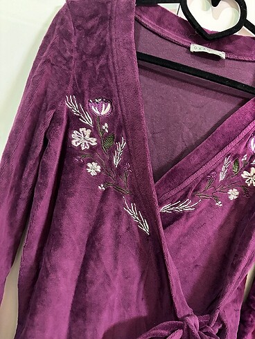 xs Beden Kadife Oxxo kimono elbise