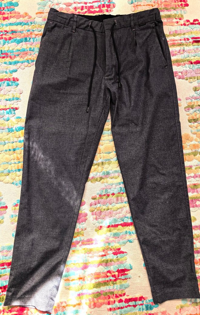 Calvin Klein Gri Melanj Rahat Pantolon — görsel 2/4