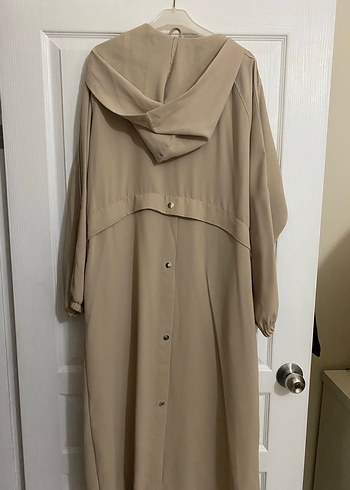 Bej Kadın Uzun Salaş kap - Görsel 2