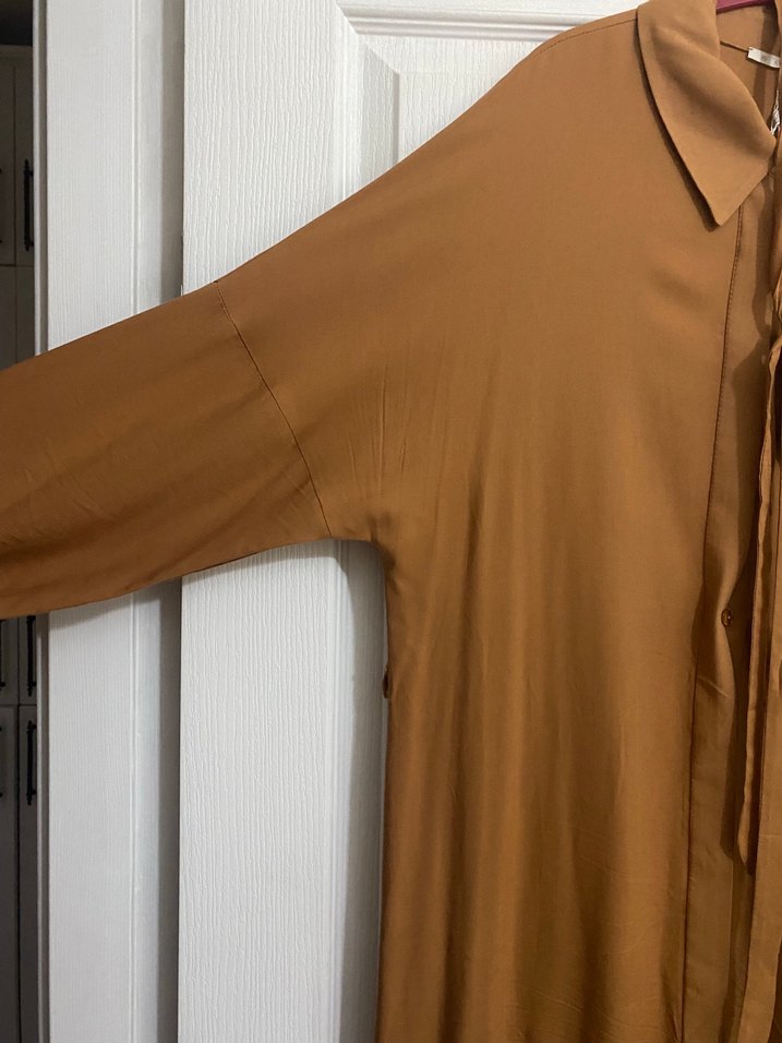 Armine Bej Uzun Kollu Salaş Bohem Elbise - Görsel 3