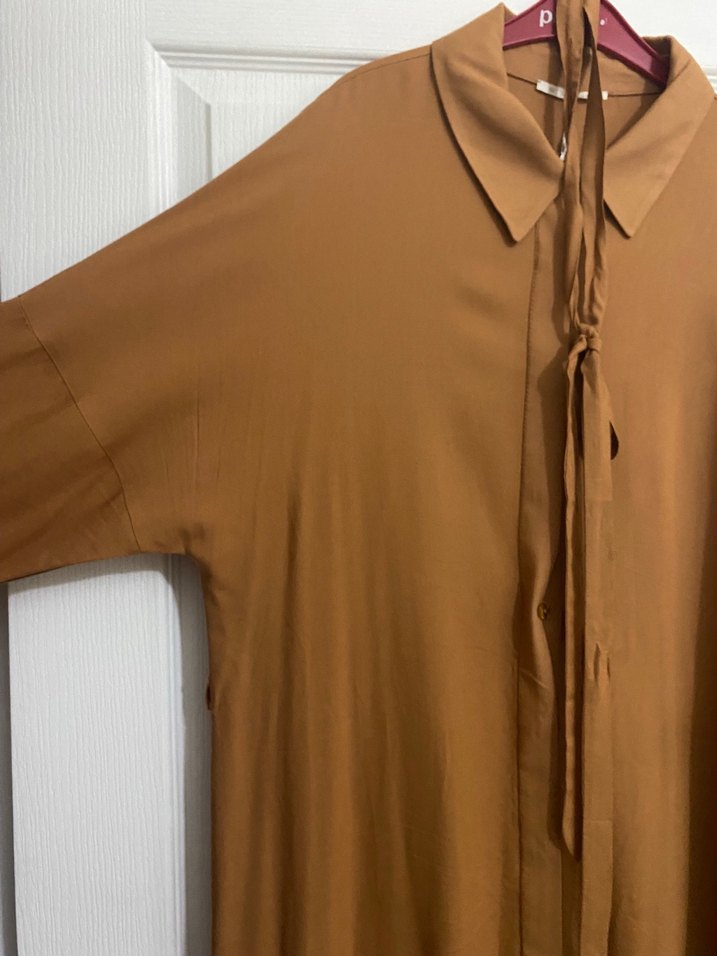 Armine Bej Uzun Kollu Salaş Bohem Elbise - Görsel 2