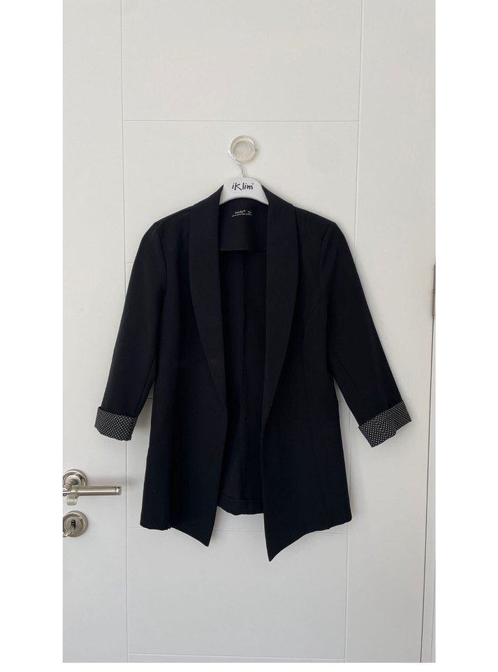 Şık SİYAH Blazer Ceket — görsel 2/10
