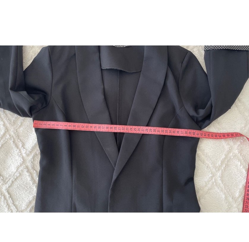 Şık SİYAH Blazer Ceket — görsel 8/10