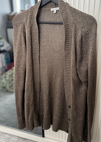 Massimo Dutti Siklik Ve Rahatlik Vizon Triko Hirka