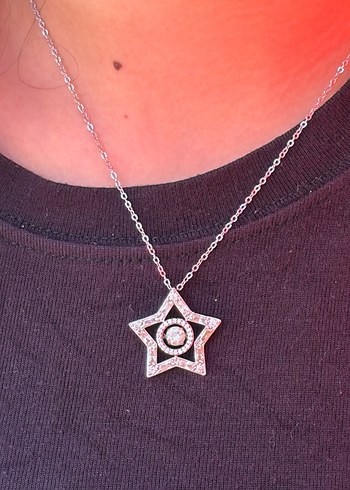 swarovski Yildiz Kolye