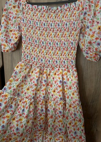 Günlük Çiçekli Elbise - Görsel 3