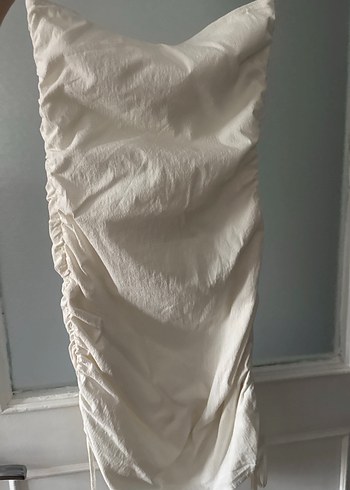 Berahka straplez elbise - Görsel 4