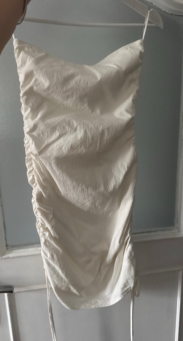 Berahka straplez elbise - Görsel 4