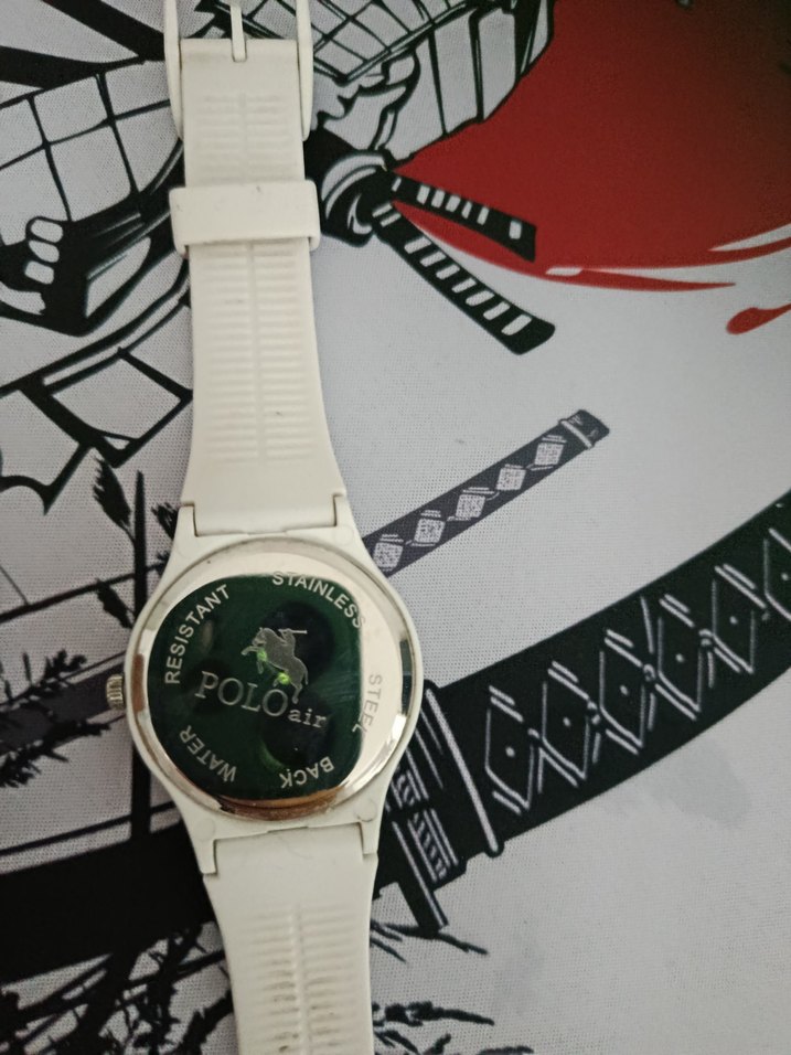 Minimal Beyaz Analog Kol Saati — görsel 3/9