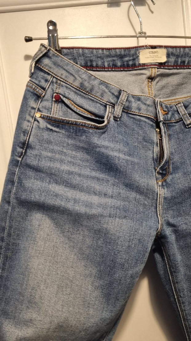 Mavi Yıkamalı Dar Kesim COLIN'S Jean — görsel 4/6