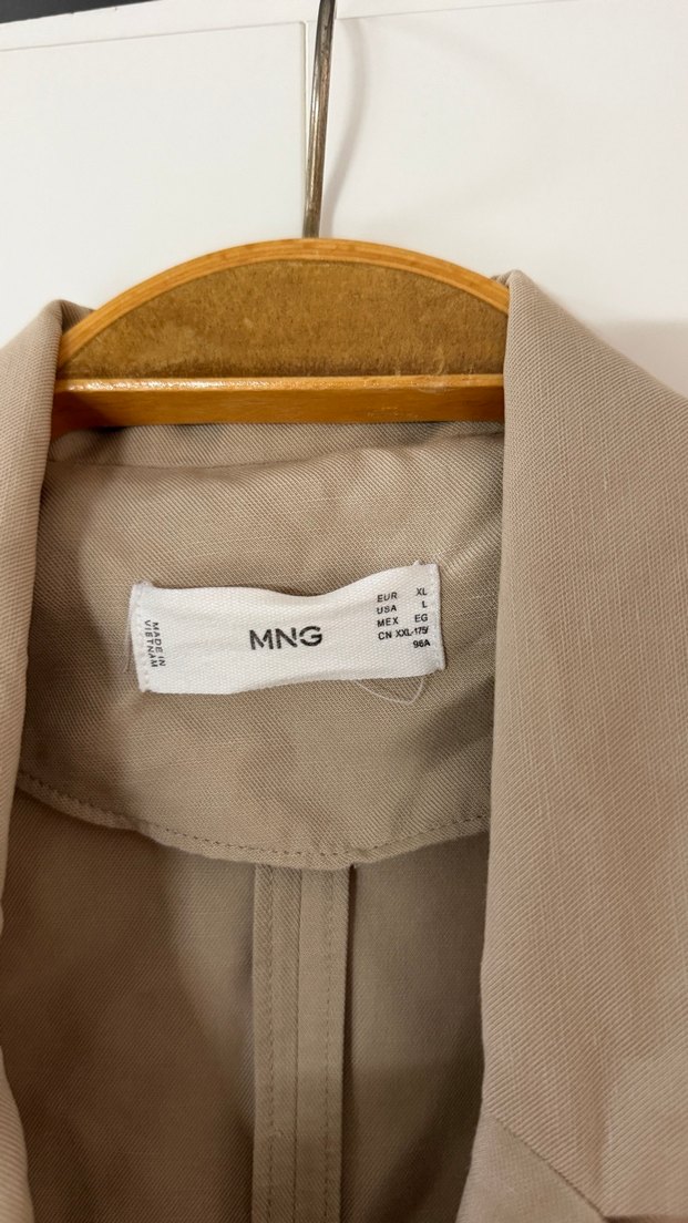 Bej Oversize Blazer Ceket — görsel 2/4