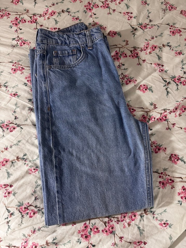 Açık Mavi Rahat Kesim Denim Jean — görsel 4/10