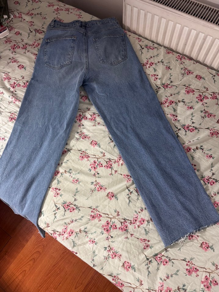 Açık Mavi Rahat Kesim Denim Jean — görsel 3/10