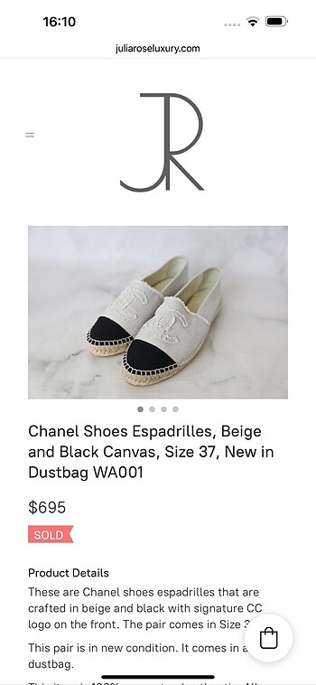 CHANEL ESPADRİL - Görsel 8