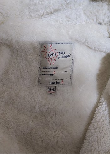 Gri Kürklü Bebek Tulumu - Görsel 2