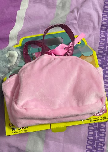 Pastel Gri Kedi Aksesuar Seti - Görsel 3