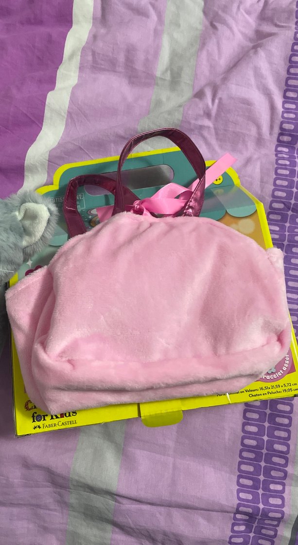 Pastel Gri Kedi Aksesuar Seti - Görsel 3