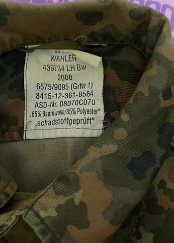 Erkek Kamuflaj Düğmeli Ceket - Görsel 6