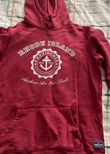 Mudo Concept Bordo Rhode İsland Kapusonlu Sweatshirt