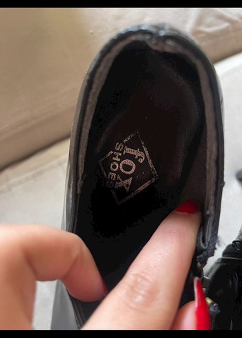 Siyah Parlak Rugan Stiletto Topuklu Bot - Görsel 3