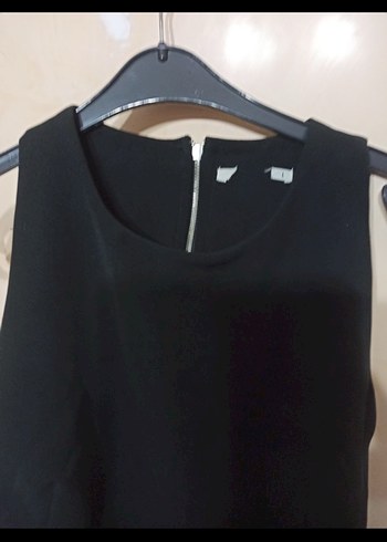 Siyah Kadın Uzun Tulum - Görsel 5