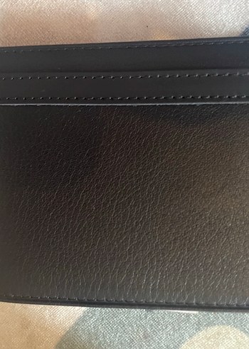 Baskılı Siyah Modern Klasik Erkek Cüzdanı Grande hakiki deri - Görsel 5