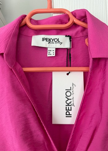 İpekyol pembe elbise - Görsel 3