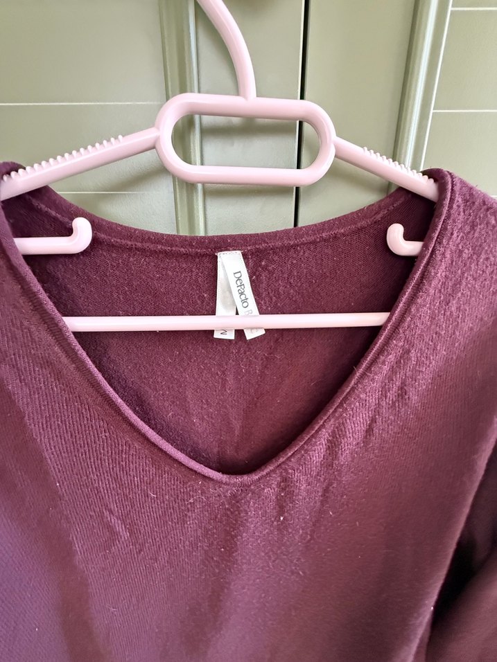 Bordo defacto triko - Görsel 2