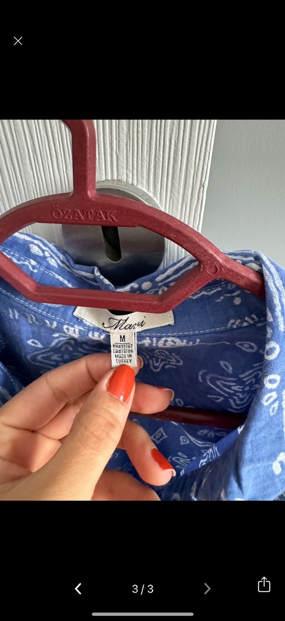 Mavi Jeans desenli gömlek - Görsel 3