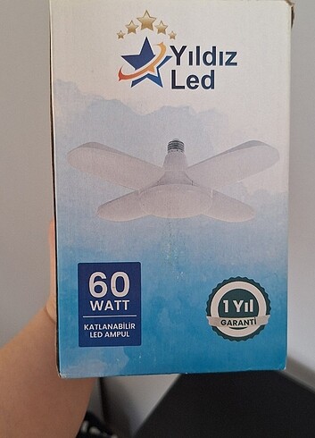 Açılabilir katlanabilir Led 4lu lamba 